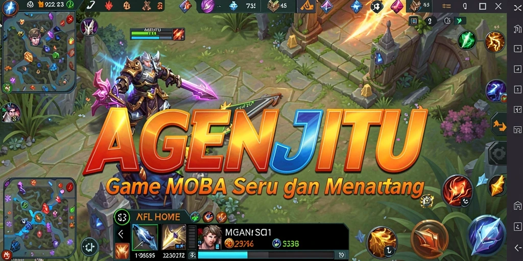 Tampilan luar biasa dari gameplay MOBA AGENJITU.
