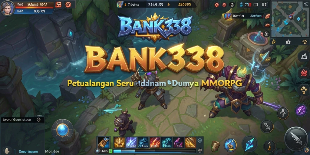 Tampilan menarik dari gameplay MMORPG BANK338 yang seru dan dinamis.