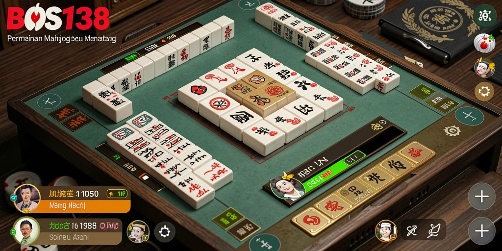 Screenshot gameplay BOS138 menampilkan tantangan Mahjong yang seru.
