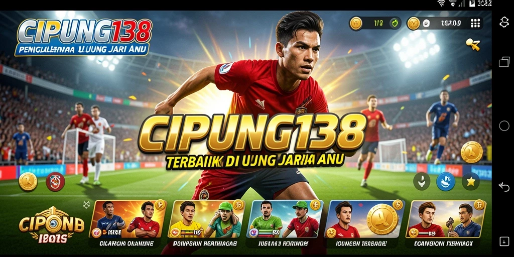 Tampilan utama <strong>CIPUNG138</strong> menampilkan taruhan olahraga yang menarik dan interaktif.