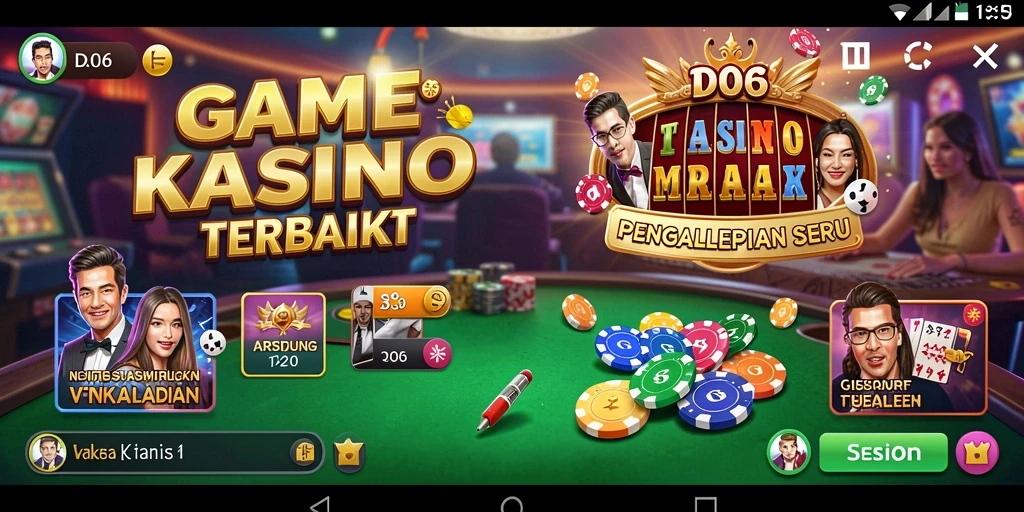 Tampilan gameplay D06 yang menarik dan seru.