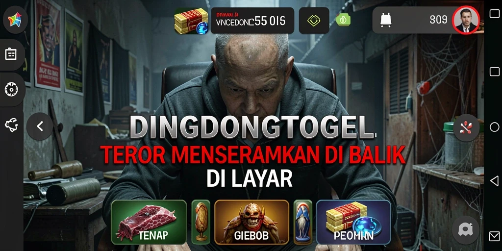 Tampilan gameplay DINGDONGTOGEL yang mendebarkan dan menakutkan.