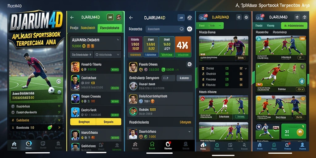 Screenshot gameplay DJARUM4D yang menampilkan antarmuka Sportsbook.