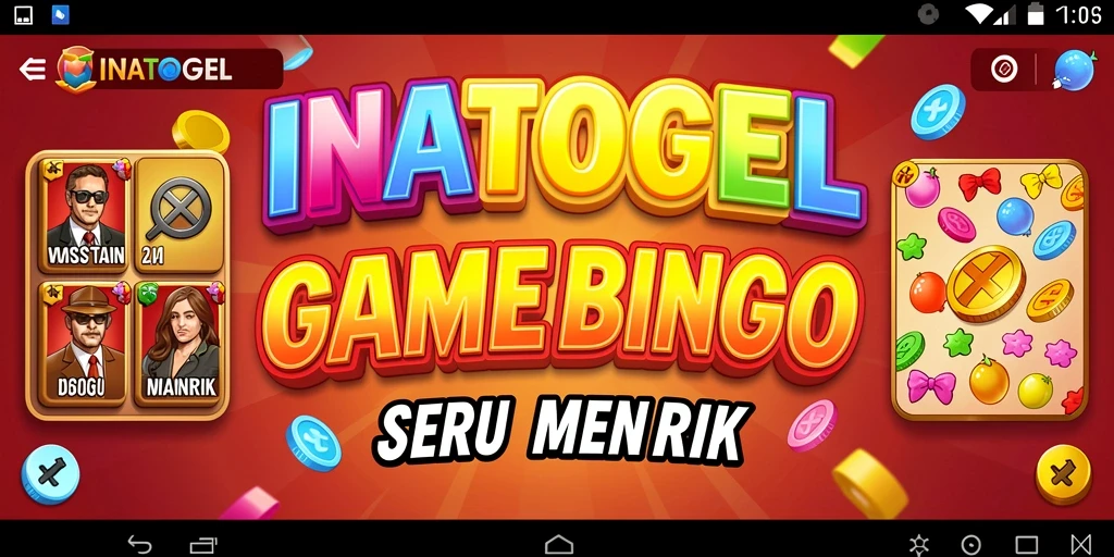 Tampilan gameplay seru dan interaktif di INATOGEL.