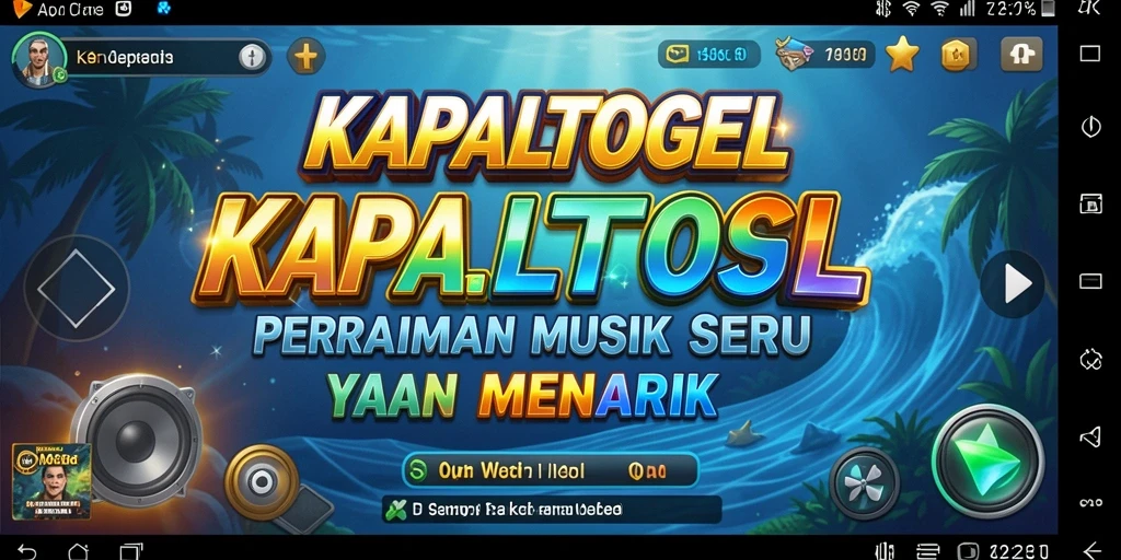 Screenshot tampilan gameplay KAPALTOGEL yang seru dan interaktif.