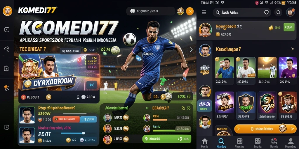 Tampilan gameplay KOMEDI77 yang menarik dan informatif untuk petaruh.