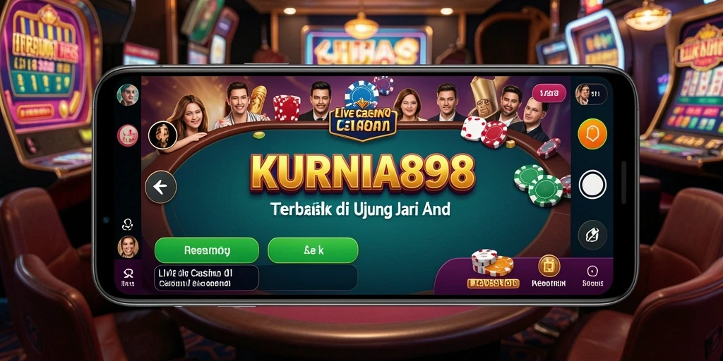 Tampilan gameplay KURNIA898 yang mendebarkan di Live Casino.