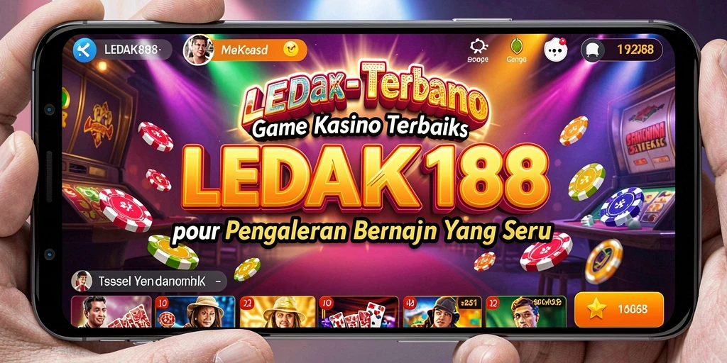 Tampilan gameplay menegangkan di LEDAK188 dengan grafis yang memukau.