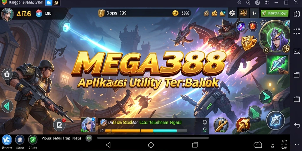 Tampilan antarmuka aplikasi Utility MEGA388 yang modern dan fungsional.