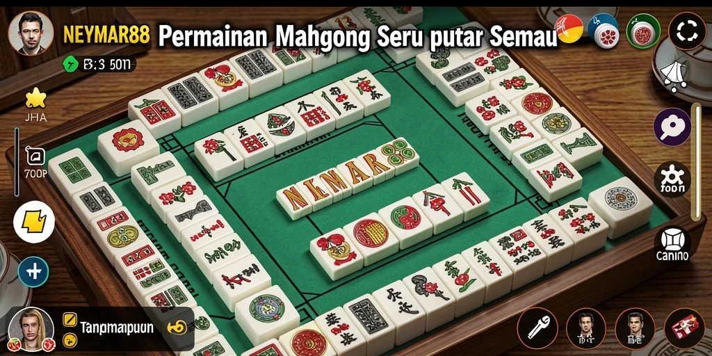 Tangkapan layar gameplay menampilkan aksi seru dalam NEYMAR88.