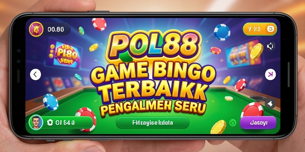 Tampilan menarik dari gameplay Bingo POL88 yang menghibur.