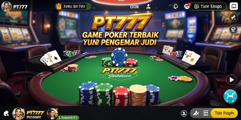Gameplay menarik Poker di PT777 dengan grafis yang memukau.
