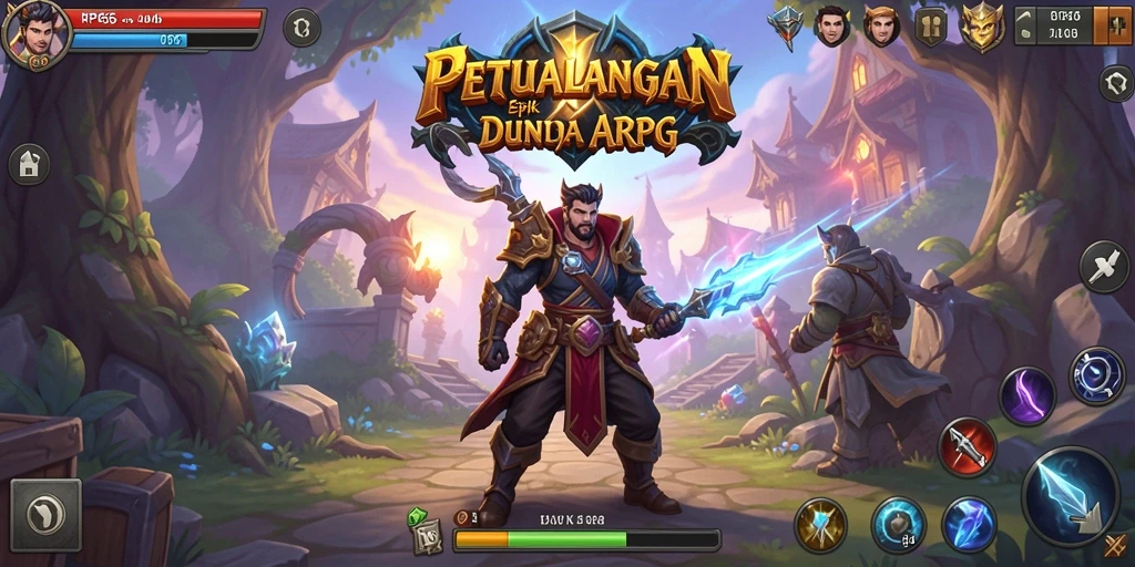 Screenshot gameplay RP66 menampilkan aksi pertarungan epik dan grafik memukau.