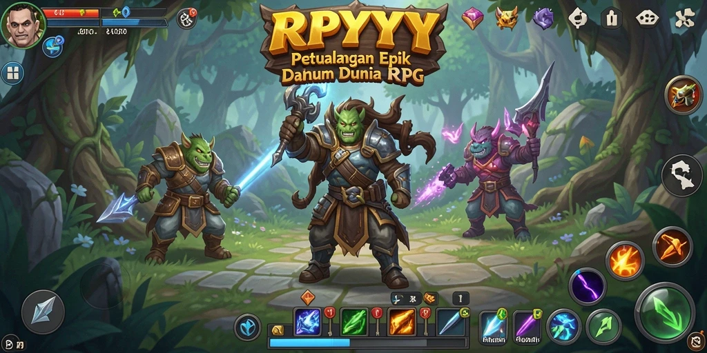 Gameplay seru di dunia RPG yang penuh tantangan.