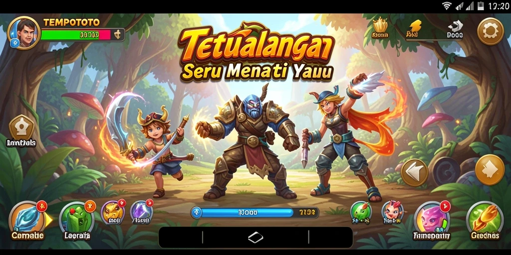 Gameplay TEMPOTOTO yang seru dan menantang.
