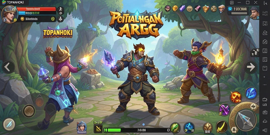 Gameplay seru dengan aksi petualangan yang menegangkan.