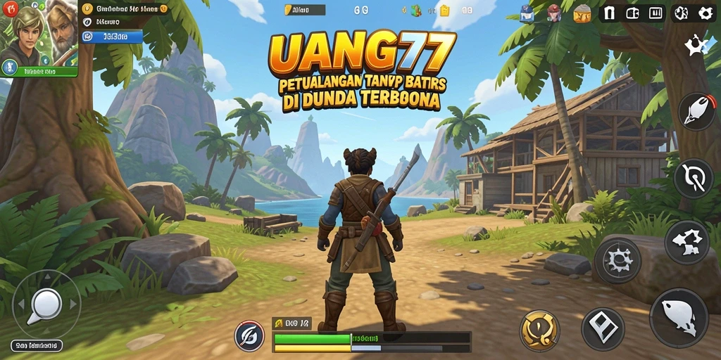 Tampilan gameplay seru di dunia terbuka UANG77