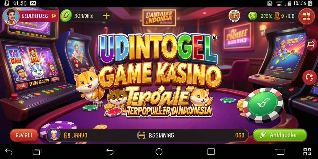 Tampilan menarik dan seru dari gameplay Kasino di UDINTOGEL.