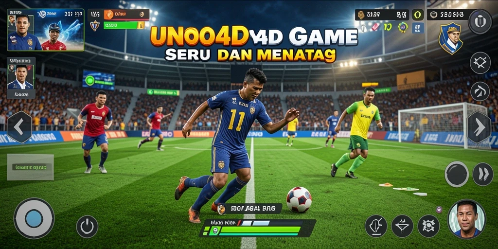Gameplay seru dari UNO4D menunjukkan aksi olahraga yang mendebarkan.